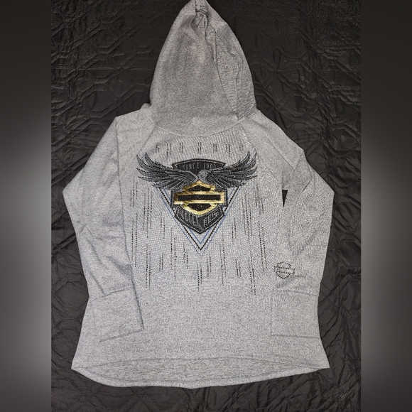 Harley-Davidson 115 Anniversary Collectors Edition Women's Hoodie Size Large - Picture 2 of 8